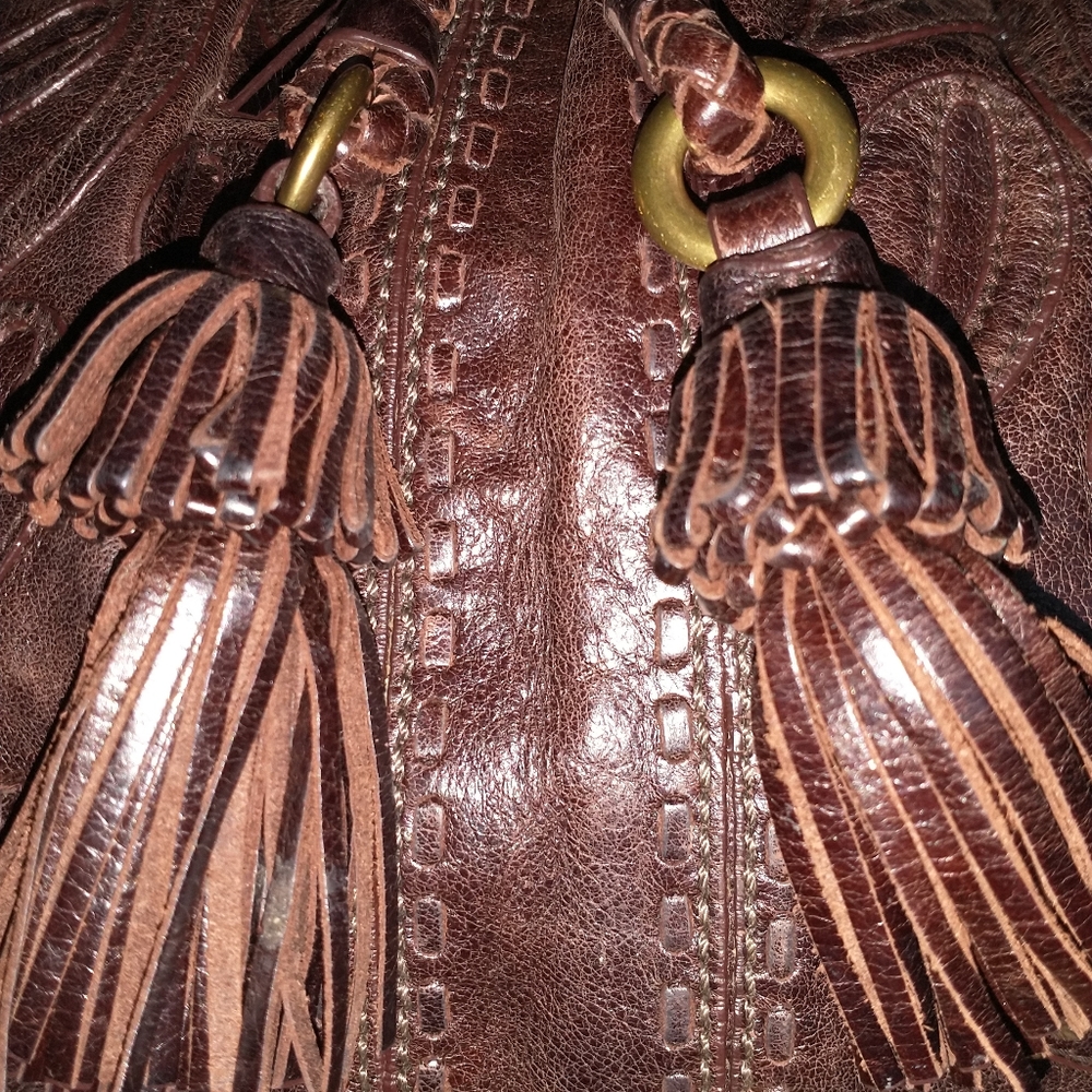 VINTAGE LARGE LOCKHEART BAG